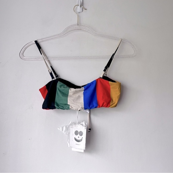 Billabong Vai Vai Bandeau Bikini Top M NWT - Picture 7 of 7